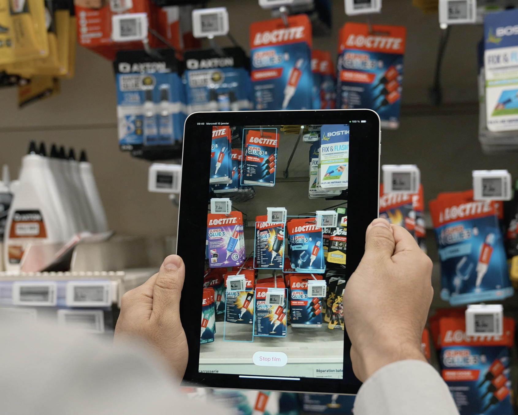EasyPicky used in a DIY Store